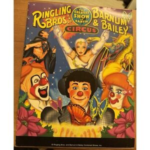 Vintage Ringling Bros. Barnum And Bailey‎ Coloring Book, Unused